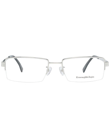 Ermenegildo Zegna Men's Silver Optical Frames - One Size